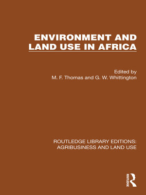 cover image of Environment and Land Use in Africa